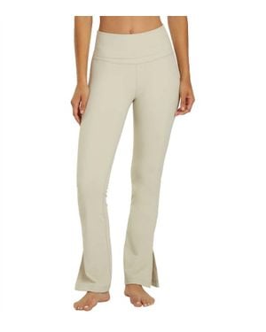 Cream Yoga Angel Pants - Natural