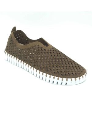 Ilse Jacobsen Tulip Slip On Shoes - Green