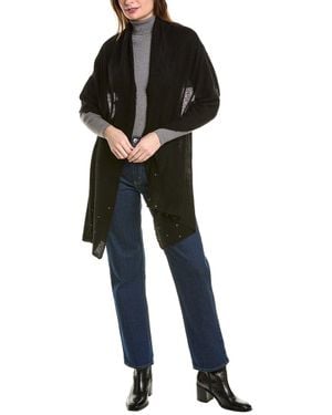 Portolano Cashmere Wrap - Black