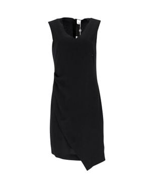 Iris & Ink Sleeveless Sheath Dress - Black