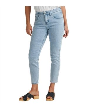 Jag Cecilia Mid Rise Skinny Jean - Blue