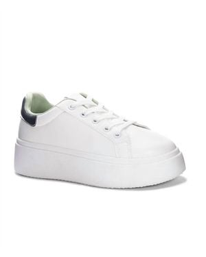 Chinese Laundry Record Smooth Shoe - White