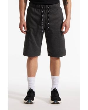 Ecko' Unltd Stitched Pockets Fleece Short - Black