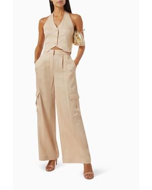 MINKPINK Fabella Cargo Pant - Natural