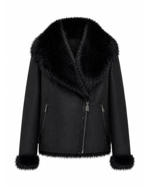 Alaska® Outerwear Estella Faux Fur Jacket - Black