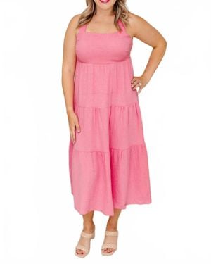 Skies Are Blue Sarai Maxi Sundress - Pink