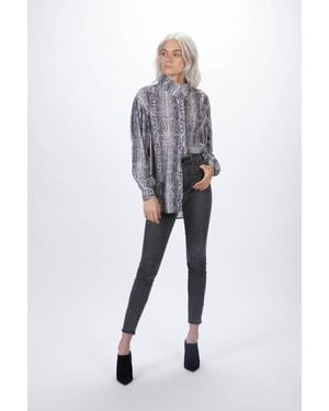 Smythe Poet Blouse - Blue