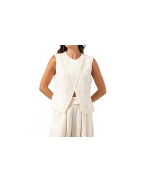 Sundays Silken Vest - Black