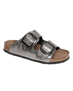 Outwoods Bork-66 Buckle Sandals - Gray