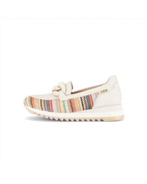 Gabor 83.471.45 Round Toe Loafer - White