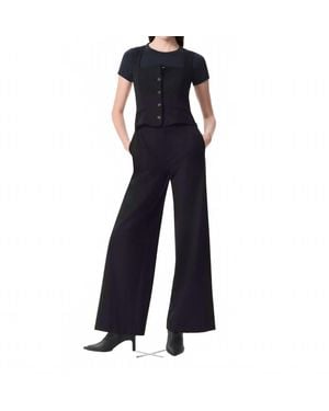 Rag & Bone Marianne Ponte Jumpsuit - Blue