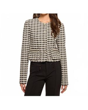 Ramy Brook Thomas Tweed Jacket - Black