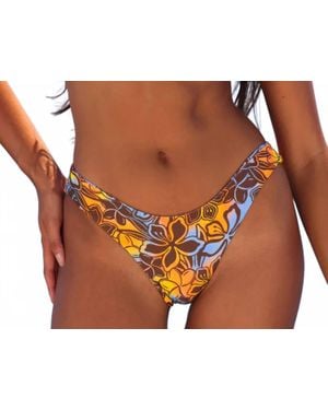 Kulani Kinis Minimal Full Coverage Bikini Bottom - Black