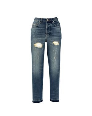 Golden Goose "Golden Happy" Pant - Blue