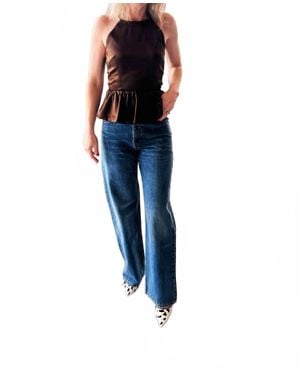 THE GARMENT Cata Tie Top - Blue