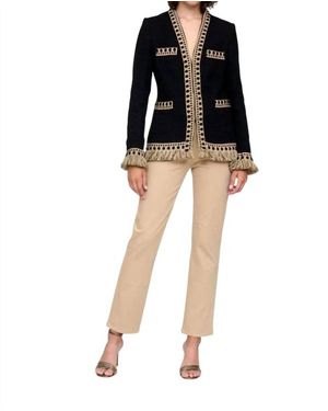 Bariloche Piruleta Tweed Jacket - Black