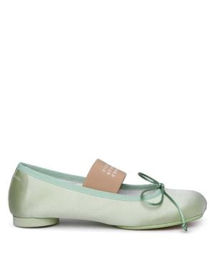 MM6 by Maison Martin Margiela Anatomic Ballerina Flats - Green