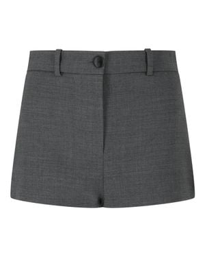 Ferragamo Culotte Shorts - Gray