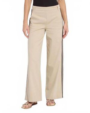 Lyssé Brinne Side Stripe Trouser - Natural
