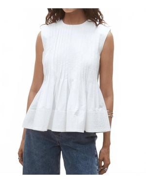 Suncoo Luigi Sleeveless Top - White