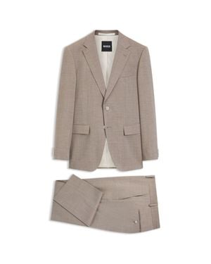 BOSS Two-Piece Slim-Fit Suit - Gray