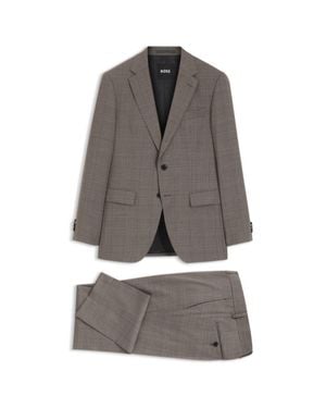 BOSS Two-Piece Slim-Fit Suit - Gray