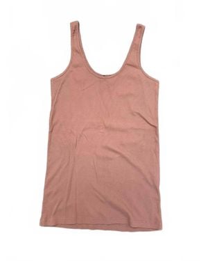 Monrow Classic Layer Tank - Pink
