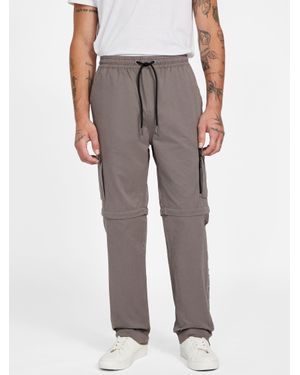 Guess Raymond Zip-Off Cargo Pants - Gray