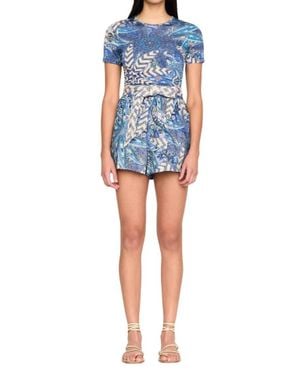 Marie Oliver Ryder Tee - Blue