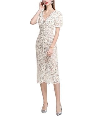 DZA Midi Dress - Natural