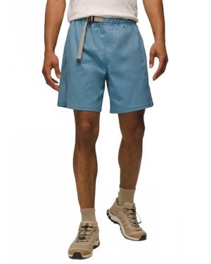 Prana Stretch Zion Pull On Short - Blue