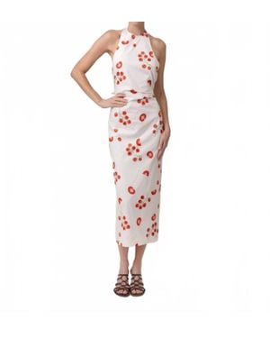 Line & Dot Bellissimo Midi Dress - Pink