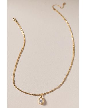 Nadri Sunny Bezel Pendant Necklace - Natural