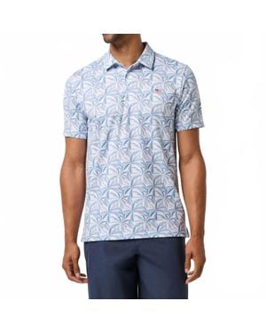Travis Mathew Featherweight Parade Day Polo - Blue