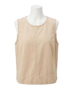 Z Supply Sun Seeker Twill Tank Top - Natural