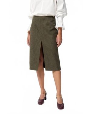Vanessa Bruno Felindra Midi Skirt - Green