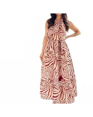 Marie Oliver Raya Maxi Dress - Pink