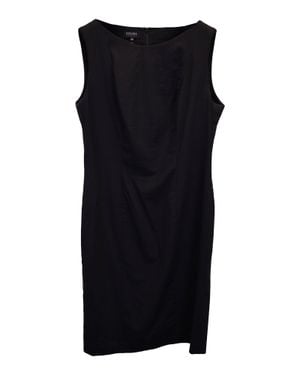 ESCADA Sleeveless Sheath Knee-Length Dress - Black