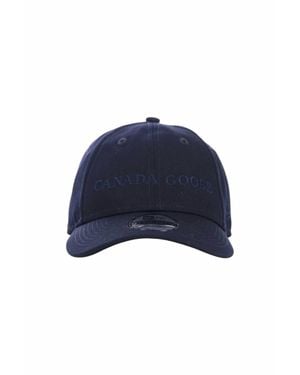 Canada Goose Wordmark Adjustable Cap - Blue