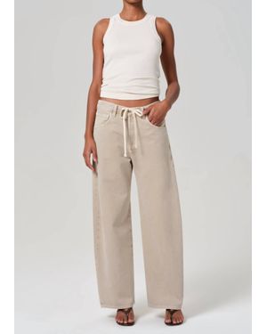 Citizens of Humanity Brynn Drawstring Trouser - Natural