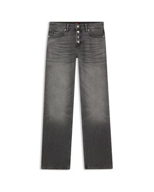 HUGO Straight-Fit Jeans - Gray
