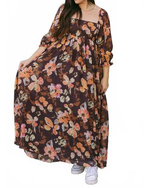 Storia Dolly Dress - Brown