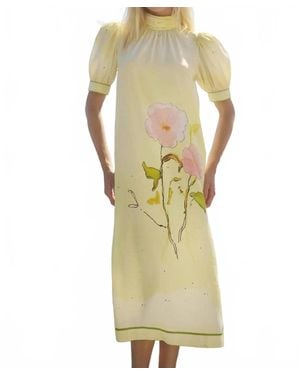 Hunter Bell Langley Midi Dress - Metallic