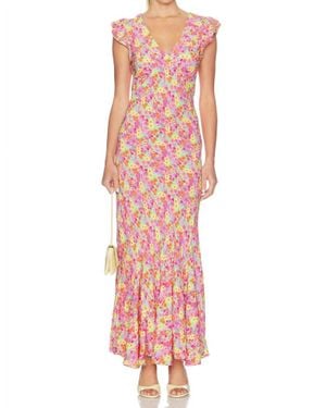 Beach Riot Elodie Maxi Dress - Pink