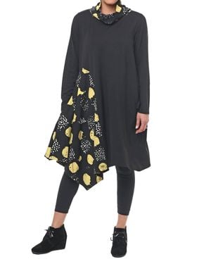 Tulip Clothing Emaline Long Sleeve Dress - Blue