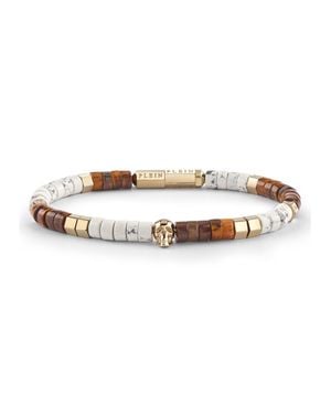Philipp Plein Bracelet Plein Beads - White