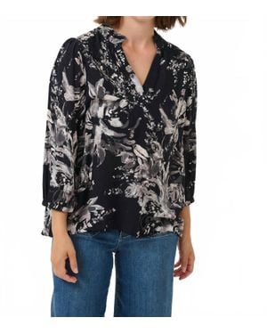 Kaffe Kaisa A-Line Fit Blouse - Black