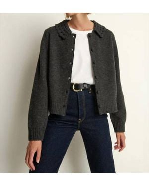 Nation Ltd Addie Button-Front Cardigan - Black