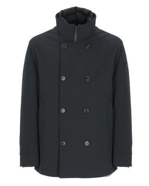 Peuterey Militao Double-Breasted Down Jacket - Black