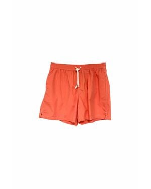 Fedeli Madeira Airstop Swim Shorts Trunks - Red